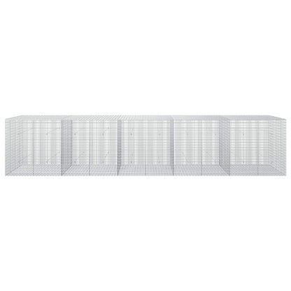 vidaXL Gabion with 5 mm Wire and 5x2.5 cm Mesh 500x50x100 cm 3