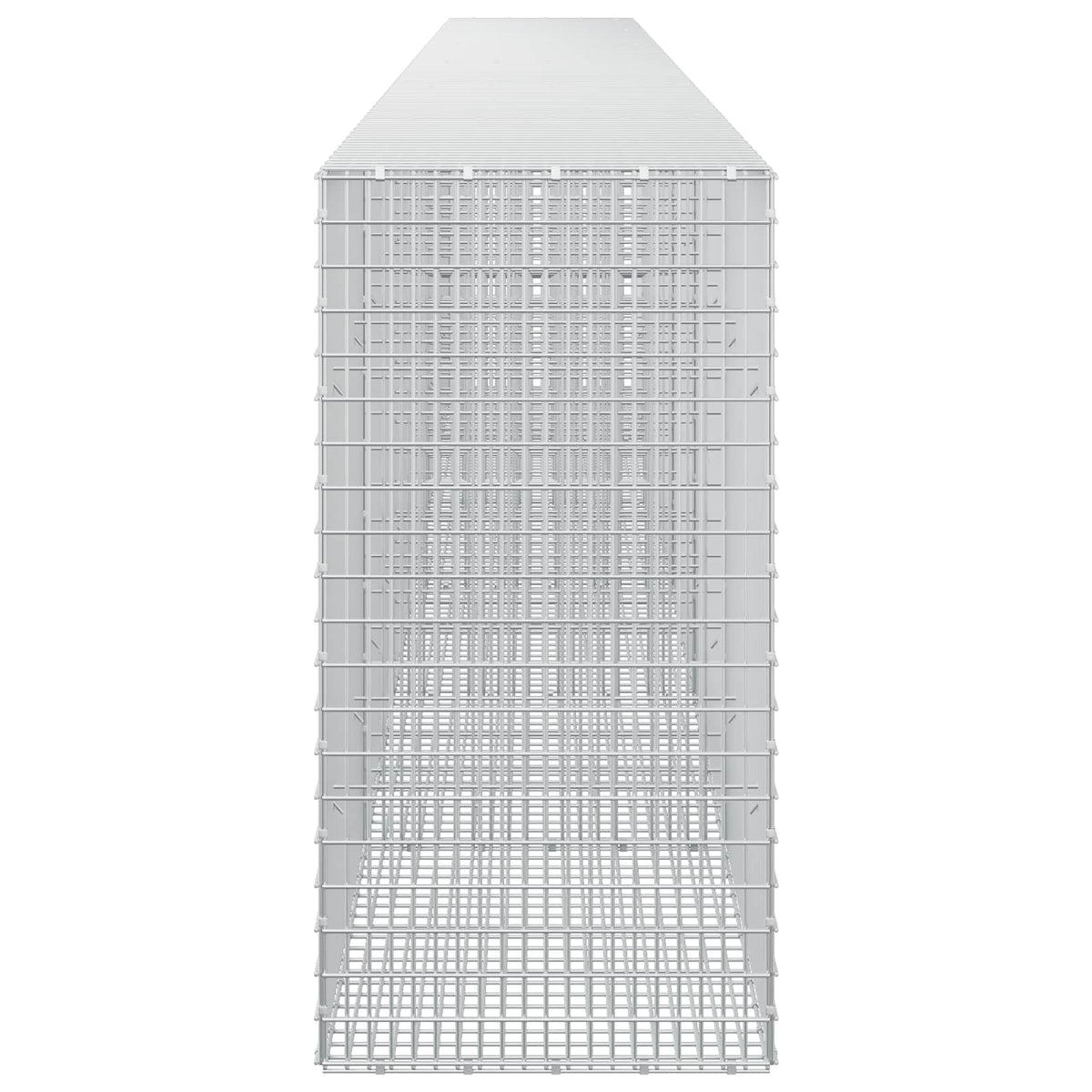 vidaXL Gabion with 5 mm Wire and 5x2.5 cm Mesh 600x50x100 cm 4