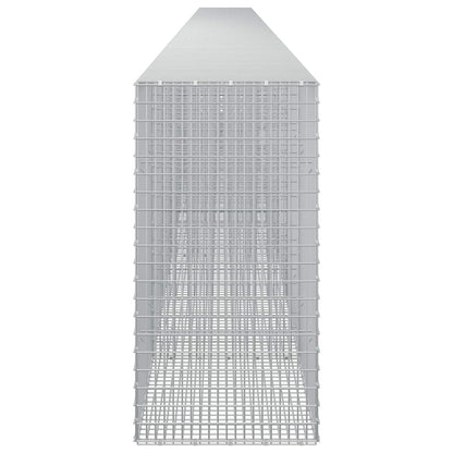 vidaXL Gabion with 5 mm Wire and 5x2.5 cm Mesh 1100x50x100 cm 4