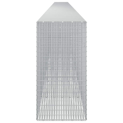 vidaXL Gabion with 5 mm Wire and 5x2.5 cm Mesh 1200x50x100 cm 4