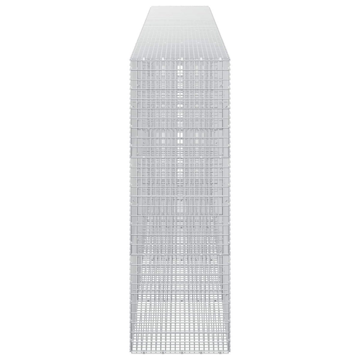 vidaXL Gabion with 5 mm Wire and 5x2.5 cm Mesh 500x50x150 cm 4