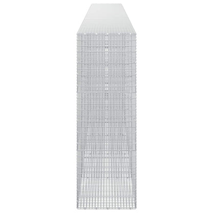 vidaXL Gabion with 5 mm Wire and 5x2.5 cm Mesh 650x50x150 cm 4