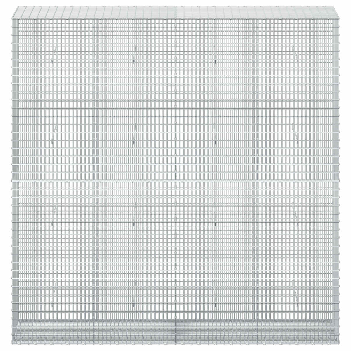 vidaXL Gabion with 5 mm Wire and 5x2.5 cm Mesh 200x50x200 cm 3