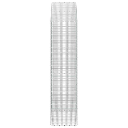 vidaXL Gabion with 5 mm Wire and 5x2.5 cm Mesh 200x50x200 cm 4
