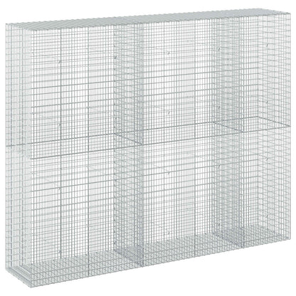 vidaXL Gabion with 5 mm Wire and 5x2.5 cm Mesh 250x50x200 cm 2