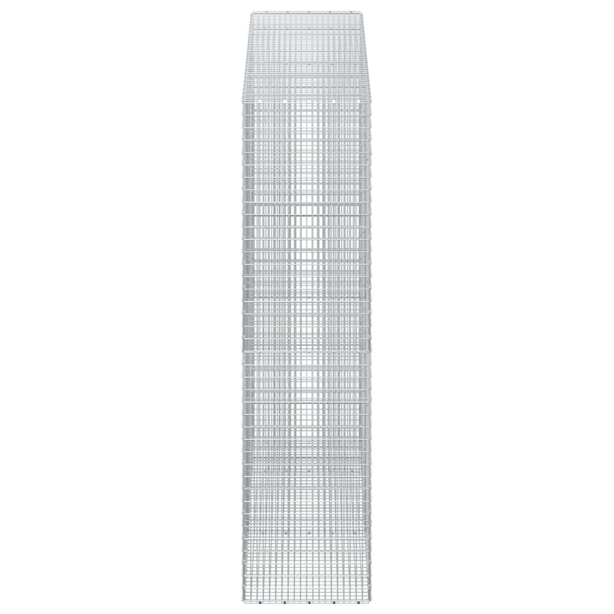 vidaXL Gabion with 5 mm Wire and 5x2.5 cm Mesh 250x50x200 cm 4