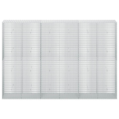 vidaXL Gabion with 5 mm Wire and 5x2.5 cm Mesh 300x50x200 cm 3