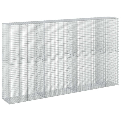 vidaXL Gabion with 5 mm Wire and 5x2.5 cm Mesh 350x50x200 cm 2