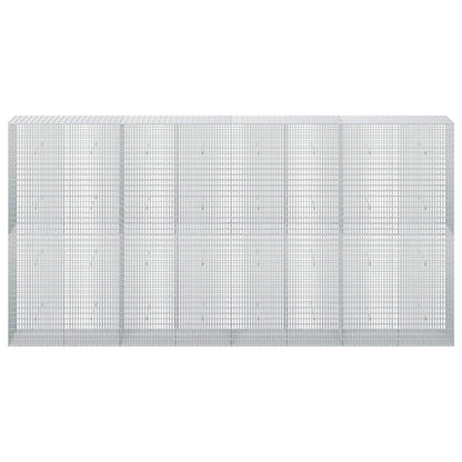 vidaXL Gabion with 5 mm Wire and 5x2.5 cm Mesh 400x50x200 cm 3