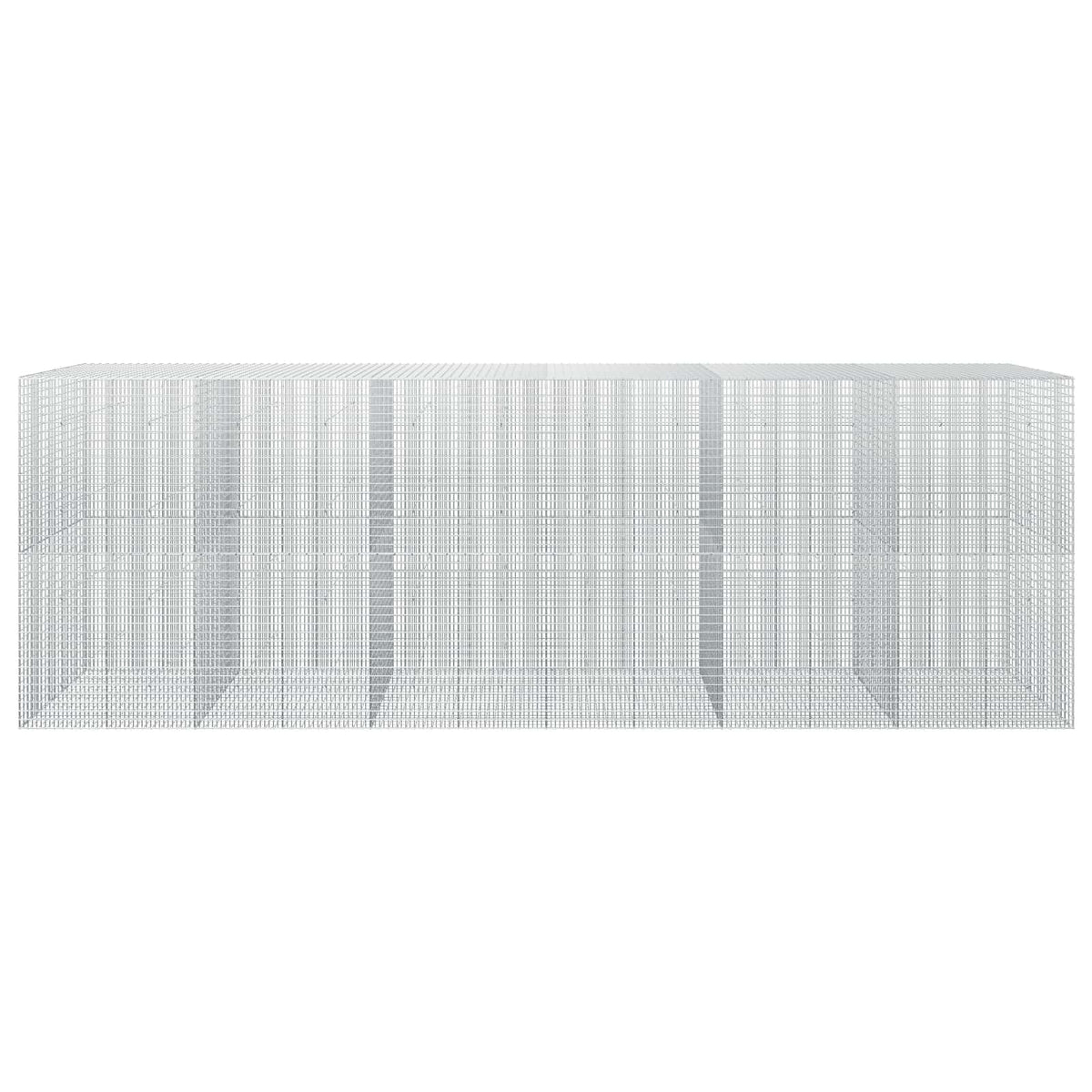 vidaXL Gabion with 5 mm Wire and 5x2.5 cm Mesh 600x50x200 cm 3