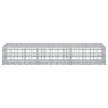 vidaXL Gabion with 5 mm Wire and 5x2.5 cm Mesh 300x100x50 cm 3