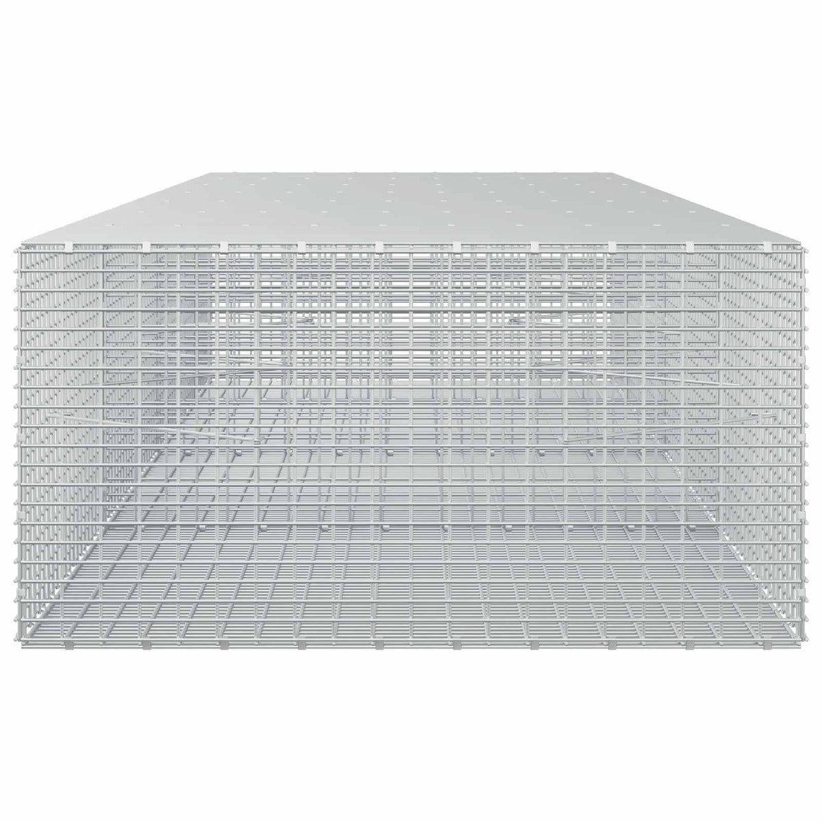 vidaXL Gabion with 5 mm Wire and 5x2.5 cm Mesh 350x100x50 cm 4