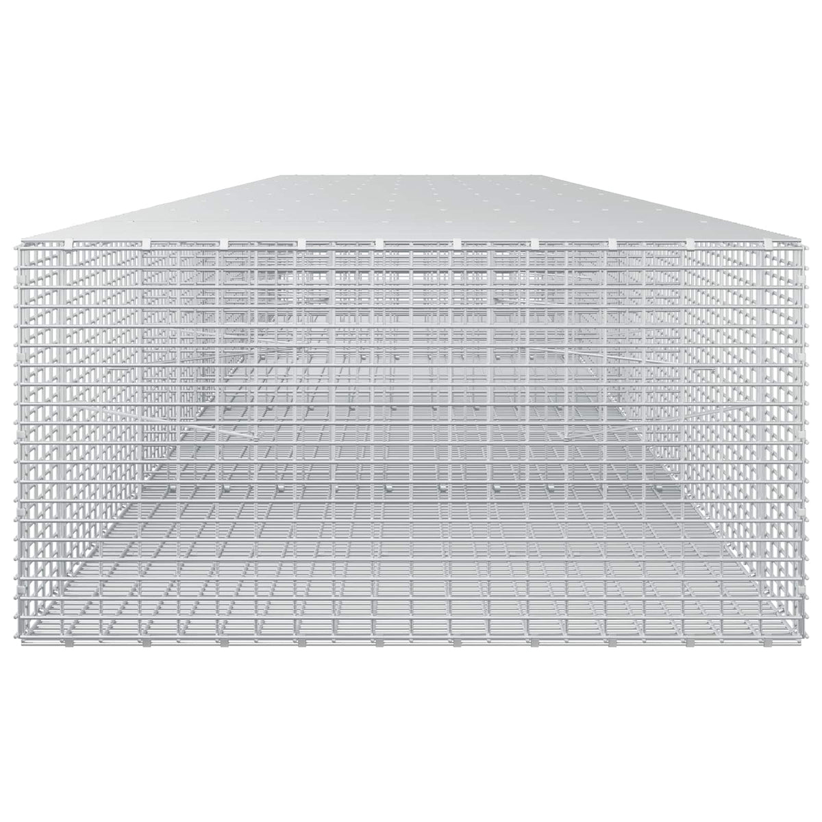 vidaXL Gabion with 5 mm Wire and 5x2.5 cm Mesh 450x100x50 cm 4