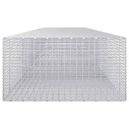 vidaXL Gabion with 5 mm Wire and 5x2.5 cm Mesh 450x100x50 cm 4