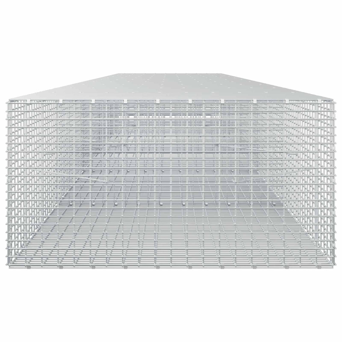 vidaXL Gabion with 5 mm Wire and 5x2.5 cm Mesh 500x100x50 cm 4