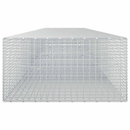 vidaXL Gabion with 5 mm Wire and 5x2.5 cm Mesh 500x100x50 cm 4