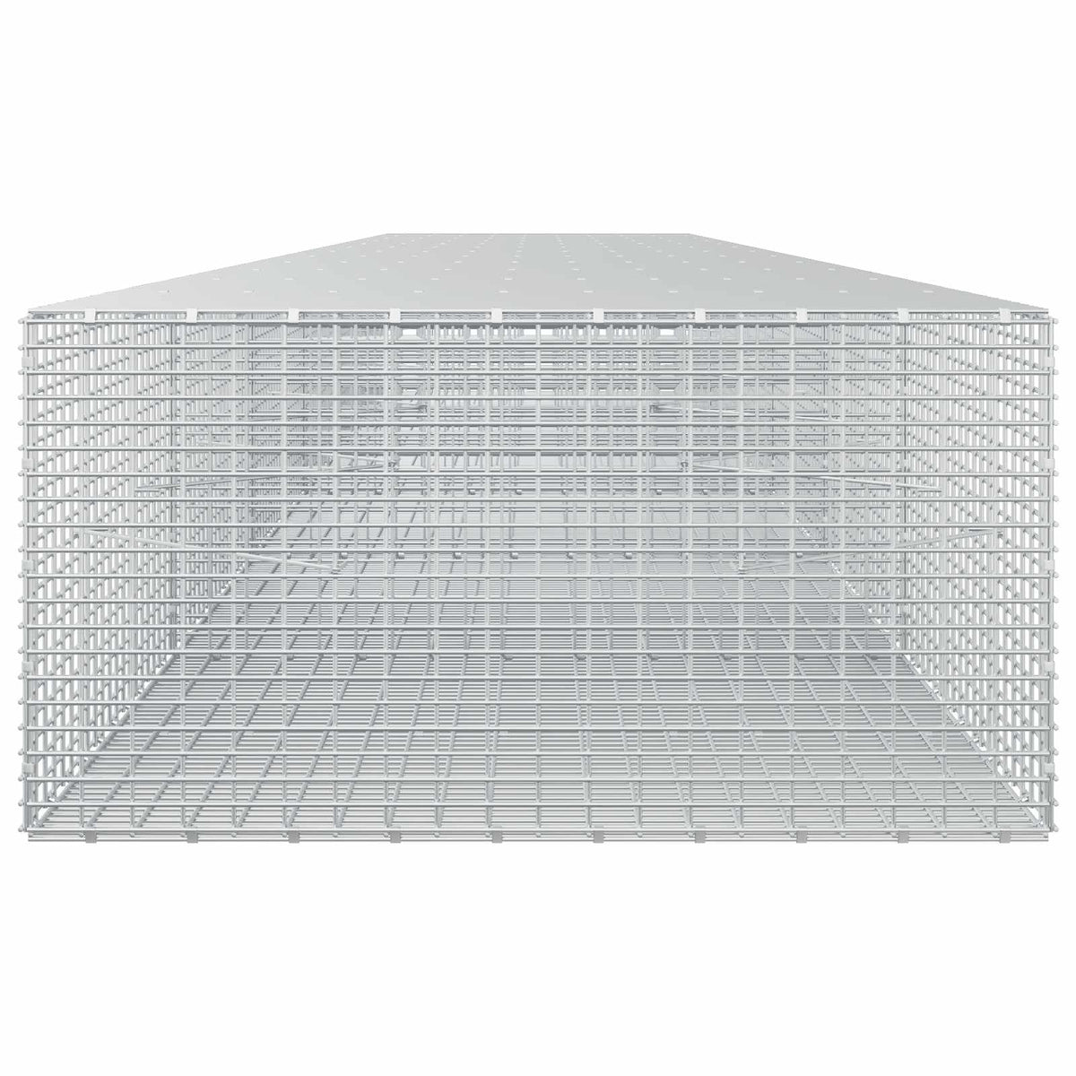 vidaXL Gabion with 5 mm Wire and 5x2.5 cm Mesh 600x100x50 cm 4