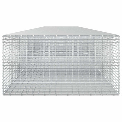 vidaXL Gabion with 5 mm Wire and 5x2.5 cm Mesh 600x100x50 cm 4