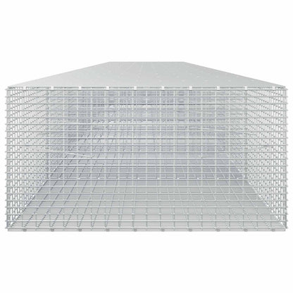 vidaXL Gabion with 5 mm Wire and 5x2.5 cm Mesh 700x100x50 cm 4