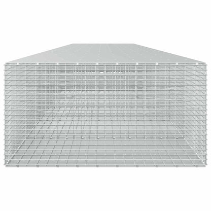 vidaXL Gabion with 5 mm Wire and 5x2.5 cm Mesh 850x100x50 cm 4