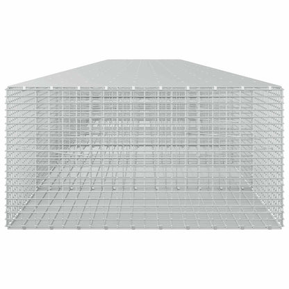 vidaXL Gabion with 5 mm Wire and 5x2.5 cm Mesh 1000x100x50 cm 4