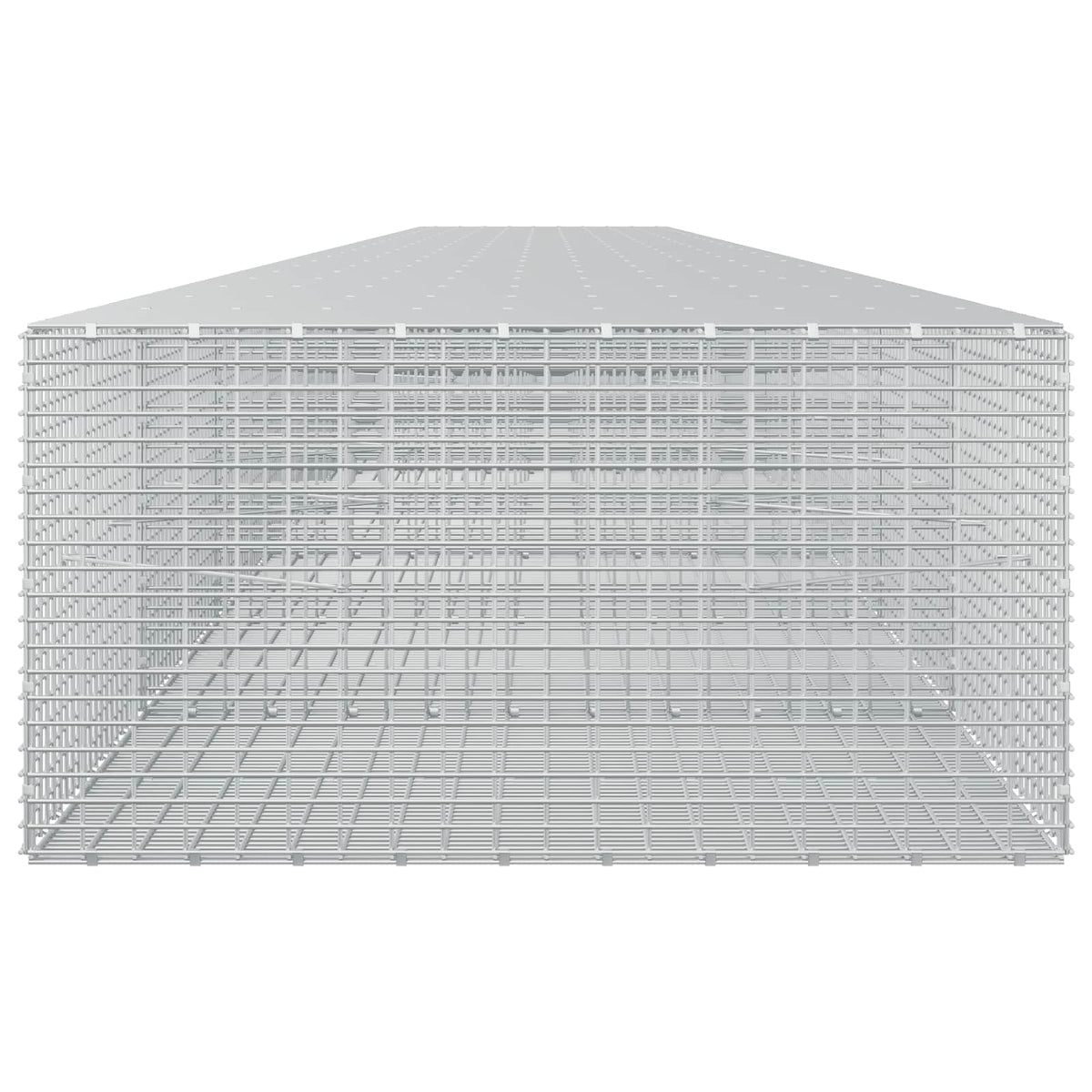 vidaXL Gabion with 5 mm Wire and 5x2.5 cm Mesh 1150x100x50 cm 4
