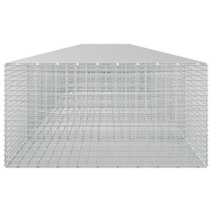 vidaXL Gabion with 5 mm Wire and 5x2.5 cm Mesh 1150x100x50 cm 4