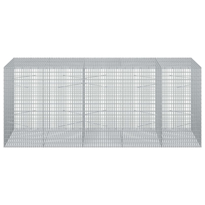 vidaXL Gabion with 5 mm Wire and 5x2.5 cm Mesh 250x100x100 cm 3