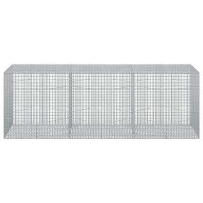 vidaXL Gabion with 5 mm Wire and 5x2.5 cm Mesh 300x100x100 cm 3