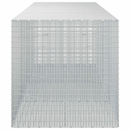 vidaXL Gabion with 5 mm Wire and 5x2.5 cm Mesh 350x100x100 cm 4