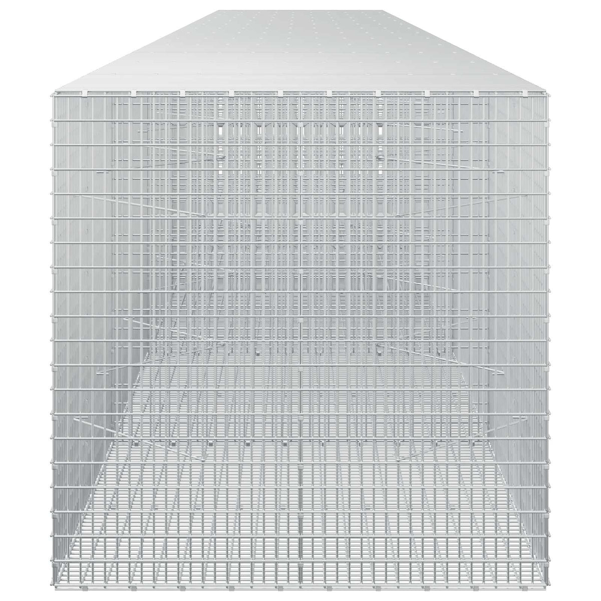 vidaXL Gabion with 5 mm Wire and 5x2.5 cm Mesh 650x100x100 cm 4