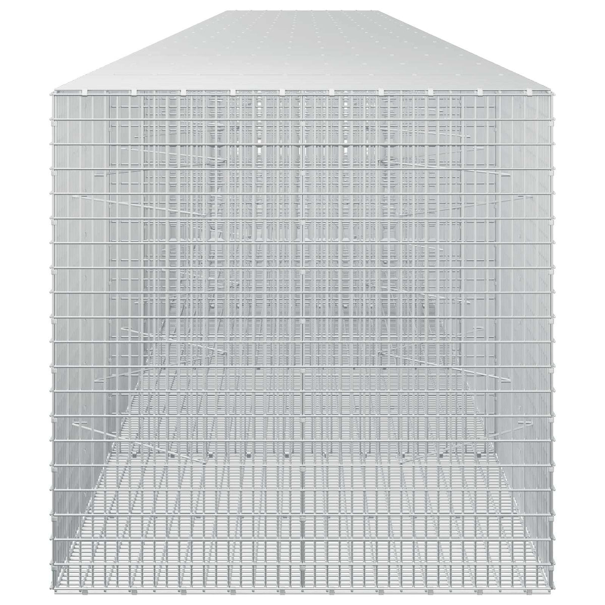 vidaXL Gabion with 5 mm Wire and 5x2.5 cm Mesh 800x100x100 cm 4