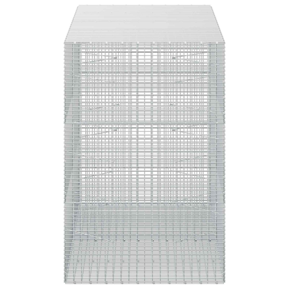 vidaXL Gabion with 5 mm Wire and 5x2.5 cm Mesh 200x100x150 cm 4