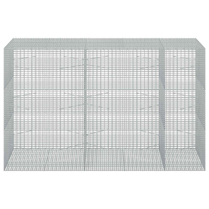 vidaXL Gabion with 5 mm Wire and 5x2.5 cm Mesh 250x100x150 cm 3