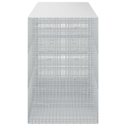 vidaXL Gabion with 5 mm Wire and 5x2.5 cm Mesh 350x100x150 cm 4