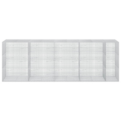 Gabion with 5 mm Wire and 5x2.5 cm Mesh 50x100x150 cm Height 150 cm Thickness 100 cm 450 cm