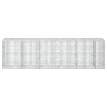 Gabion with 5 mm Wire and 5x2.5 cm Mesh 50x100x150 cm Height 150 cm Thickness 100 cm 550 cm