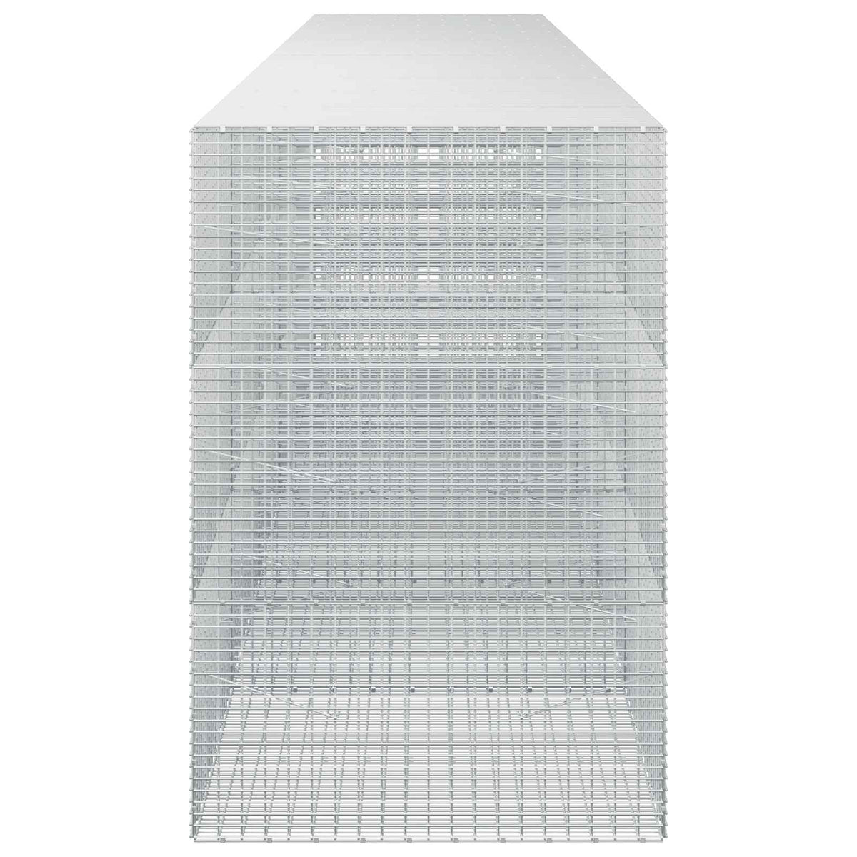 vidaXL Gabion with 5 mm Wire and 5x2.5 cm Mesh 550x100x150 cm 4