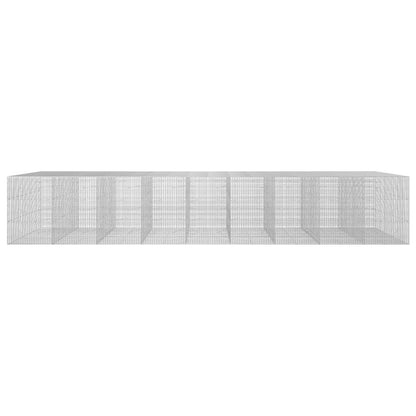vidaXL Gabion with 5 mm Wire and 5x2.5 cm Mesh 900x100x150 cm 3