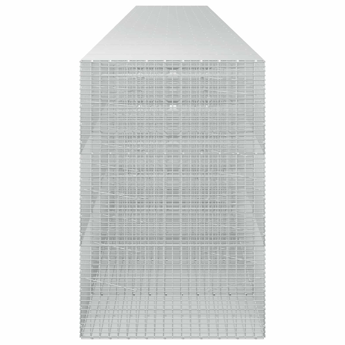 vidaXL Gabion with 5 mm Wire and 5x2.5 cm Mesh 1150x100x150 cm 4