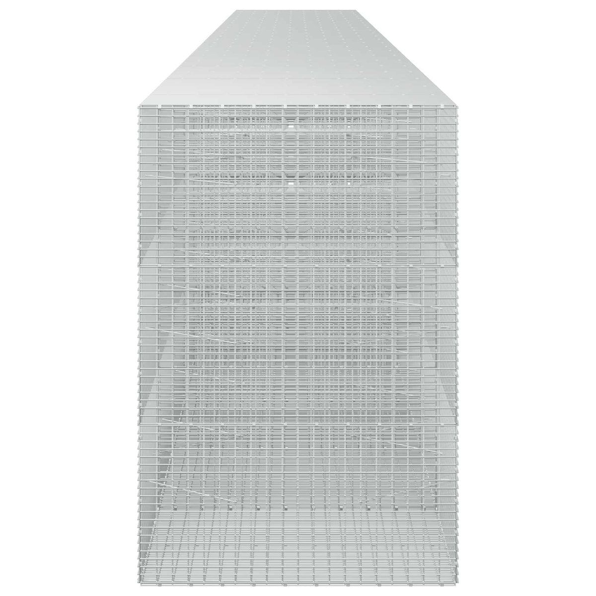 vidaXL Gabion with 5 mm Wire and 5x2.5 cm Mesh 1200x100x150 cm 4