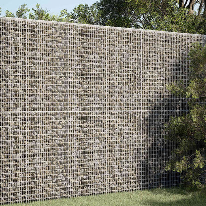 vidaXL Gabion with 5 mm Wire and 5x2.5 cm Mesh 150x100x200 cm 1