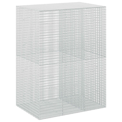 vidaXL Gabion with 5 mm Wire and 5x2.5 cm Mesh 150x100x200 cm 2