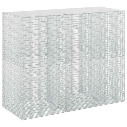 vidaXL Gabion with 5 mm Wire and 5x2.5 cm Mesh 250x100x200 cm 2