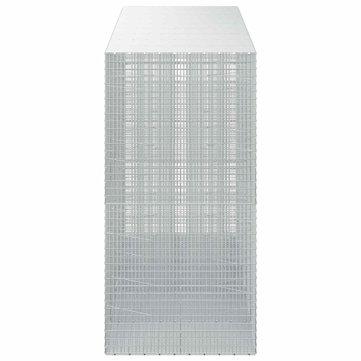 vidaXL Gabion with 5 mm Wire and 5x2.5 cm Mesh 450x100x200 cm 4