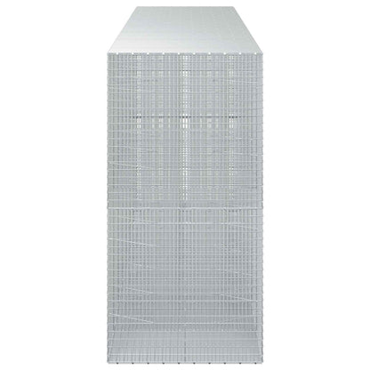 vidaXL Gabion with 5 mm Wire and 5x2.5 cm Mesh 750x100x200 cm 4