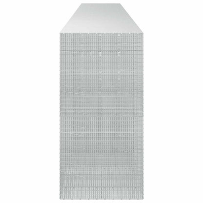 vidaXL Gabion with 5 mm Wire and 5x2.5 cm Mesh 1050x100x200 cm 4