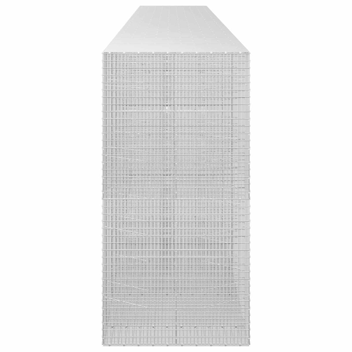 vidaXL Gabion with 5 mm Wire and 5x2.5 cm Mesh 1150x100x200 cm 4