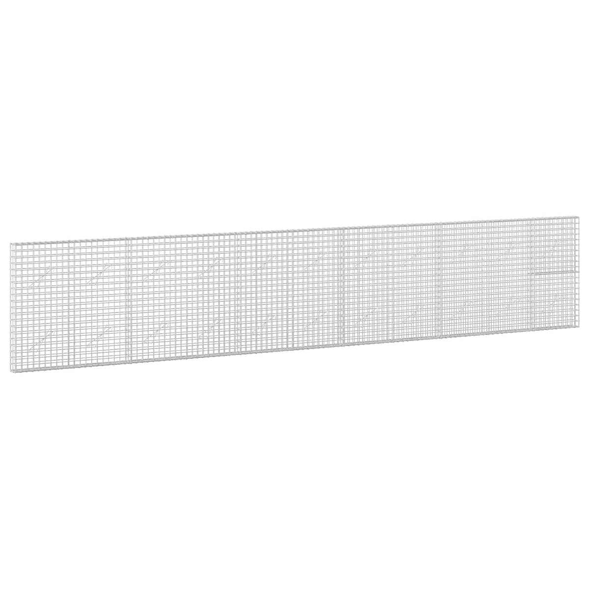 Gabion with 5 mm Wire and 5x5 cm Mesh 50x10x100 cm Height 100 cm Thickness 10 cm 50–1000 cm 550 cm