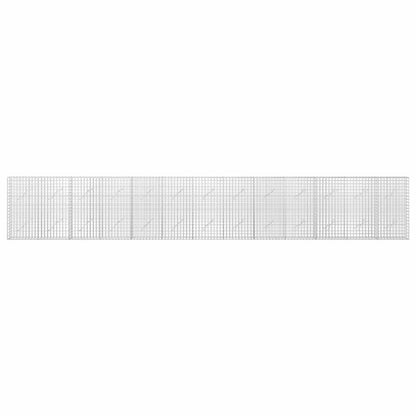 Gabion with 5 mm Wire and 5x5 cm Mesh 50x10x100 cm Height 100 cm Thickness 10 cm 50–1000 cm 650 cm
